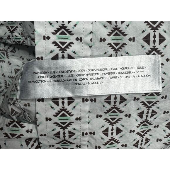 Ariat Men's Long Sleeve Aztec Print Western Button Up Shirt - Size XL - Picture 6 of 6